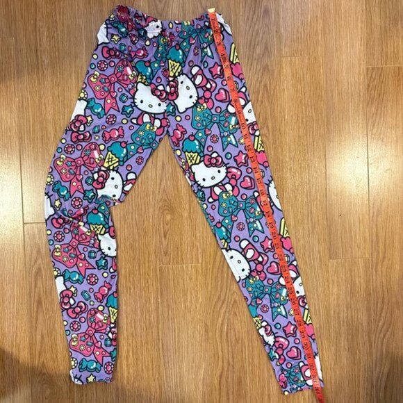 Sanrio Hello Kitty Ice Cream Gem Leggings Purple - M - Picture 9 of 11